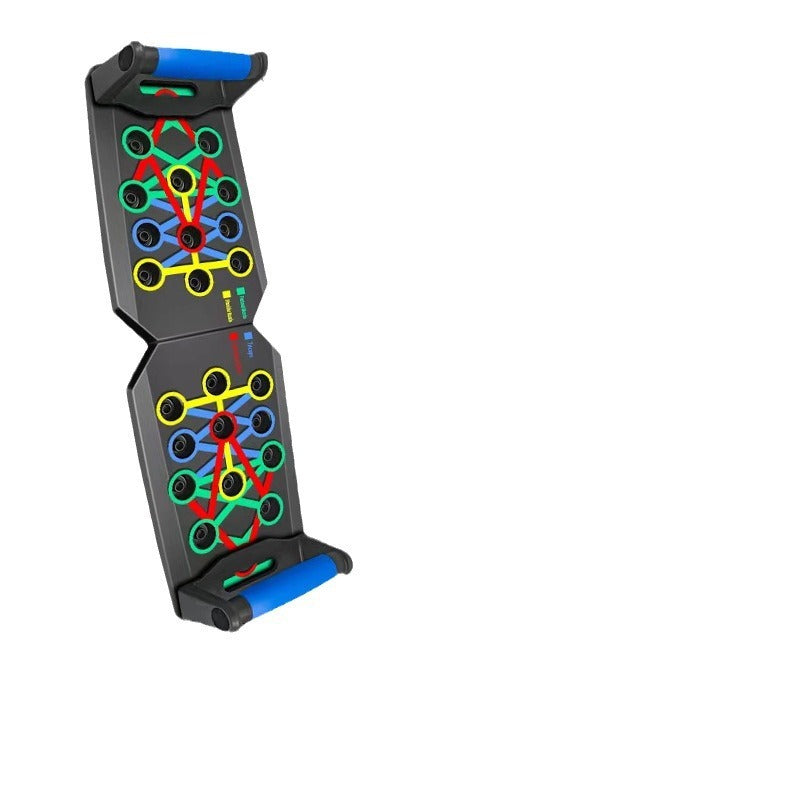 Multifunksjonelt Push-Up Brett – Sammenleggbart & Effektiv Trening for Bryst og Mage